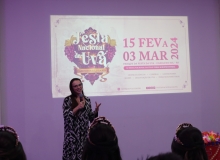 Diretora de Cultura e Desfiles Cristina Calcagnotto apresentou os detalhes 